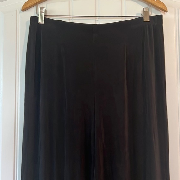 Chicos Travelers Slinky knit Stretch Pull on Pants Size Large Chicos 2 - Picture 2 of 5